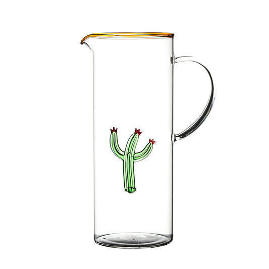 Aztec Cactus Cocktail Pitcher