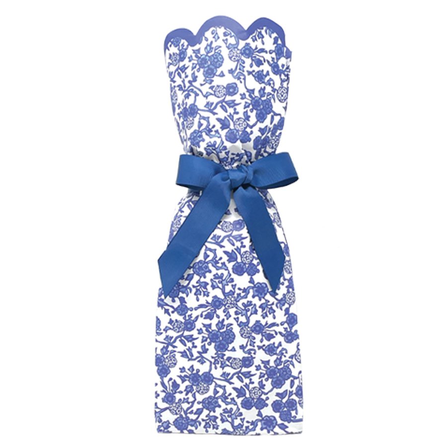 Paper Wine or Gift Bag Kit - Chinoiserie