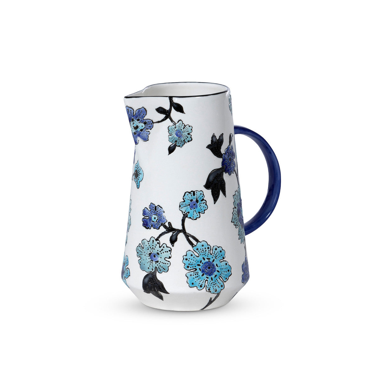 Periwinkle Vine Pattern Pitcher