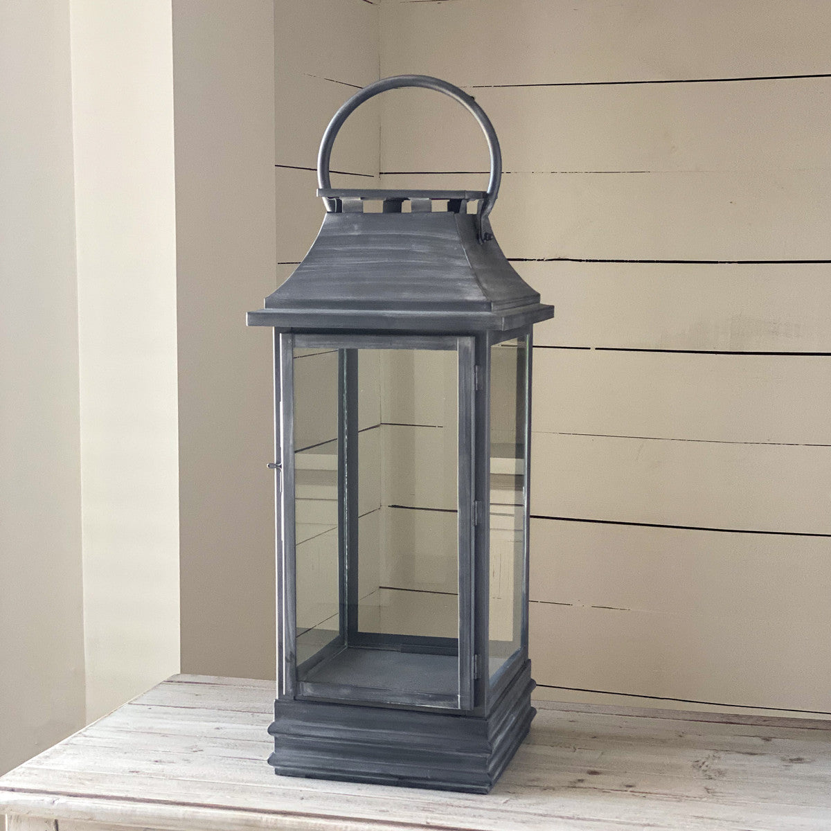 Chester Antique Black Lantern