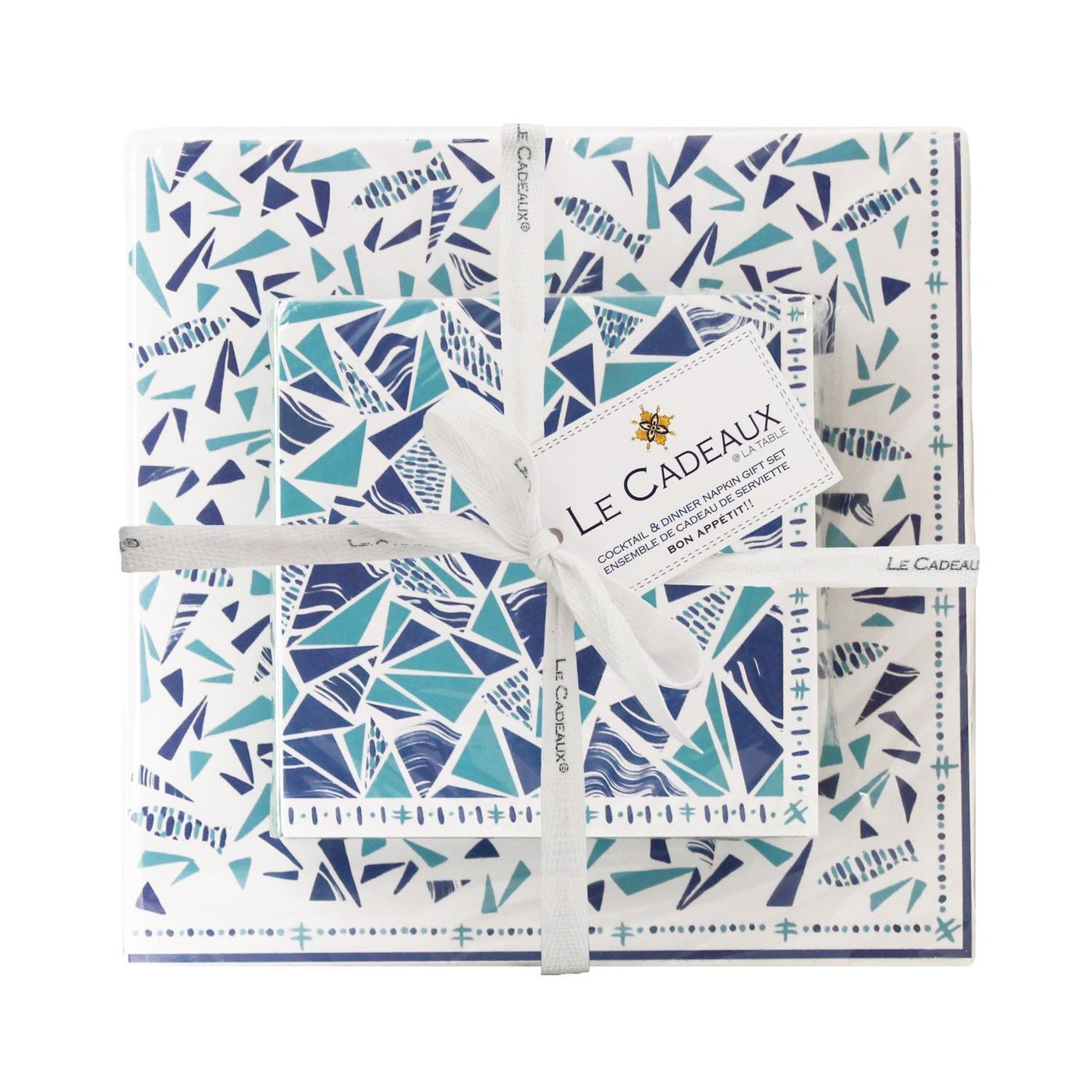 Santorini Paper Cocktail and Dinner Napkin Set