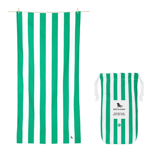 Quick Dry towels- Cabana- Cancun Green- Extra Large