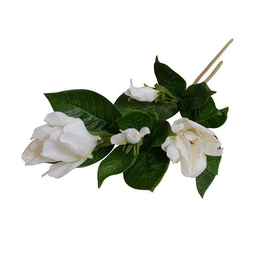 Gardenia Flower Spray, 15" - Natural Touch