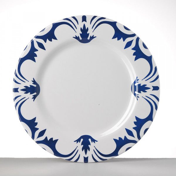 Tessa Dinner Blue Plate, Set of 4