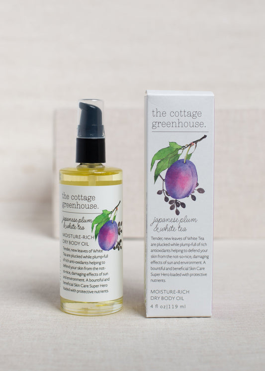 Japanese Plum & White Tea Dry Body Oil
