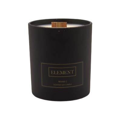 Wood 2 Candle